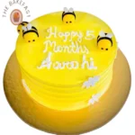 Honey Bee Themed Black Forest Cake