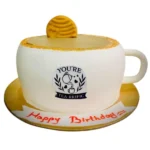 Tea Cup Themed Cake