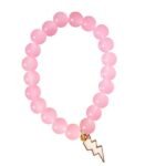 Classic Pink Thunderstorm Bracelet