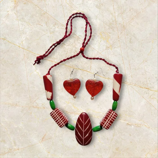 Handmade red jweallary