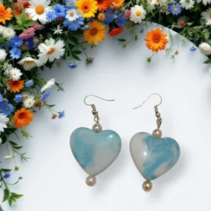 Latest Western Handcrafted Heart Shaped Earrings