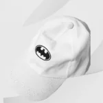 White Batman Cap