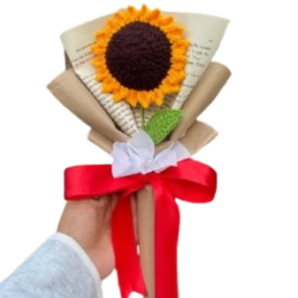 Sunflower Crochet Bloom