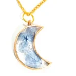 Flower Preserved Resin Pendent