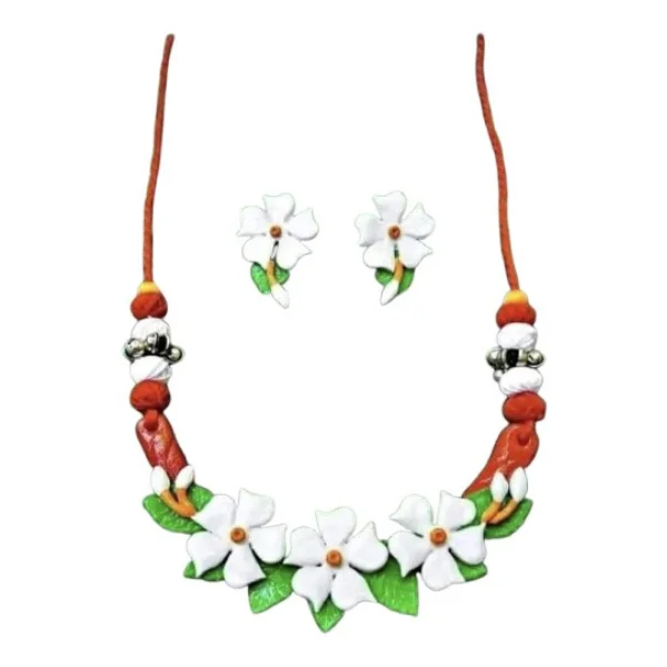 Clay Shiuli Beads Necklace