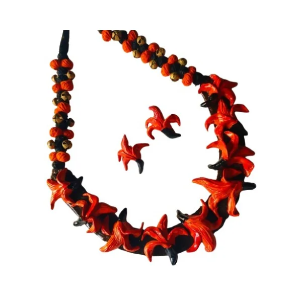 Clay Palash Necklace