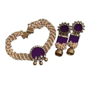 Lahori Kundan Choker Necklace