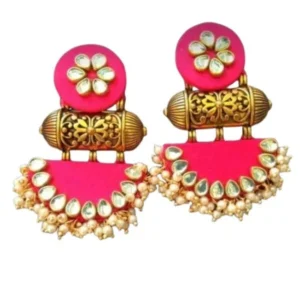 Lahori Kundan Earrings
